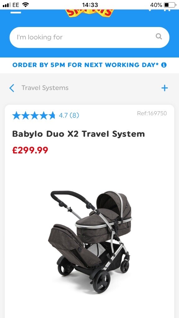 babylo duo x2 travel system